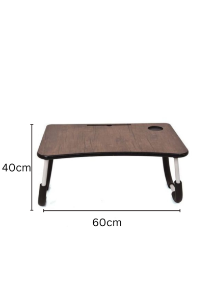 Laptop Desk - Wooden Dark Brown